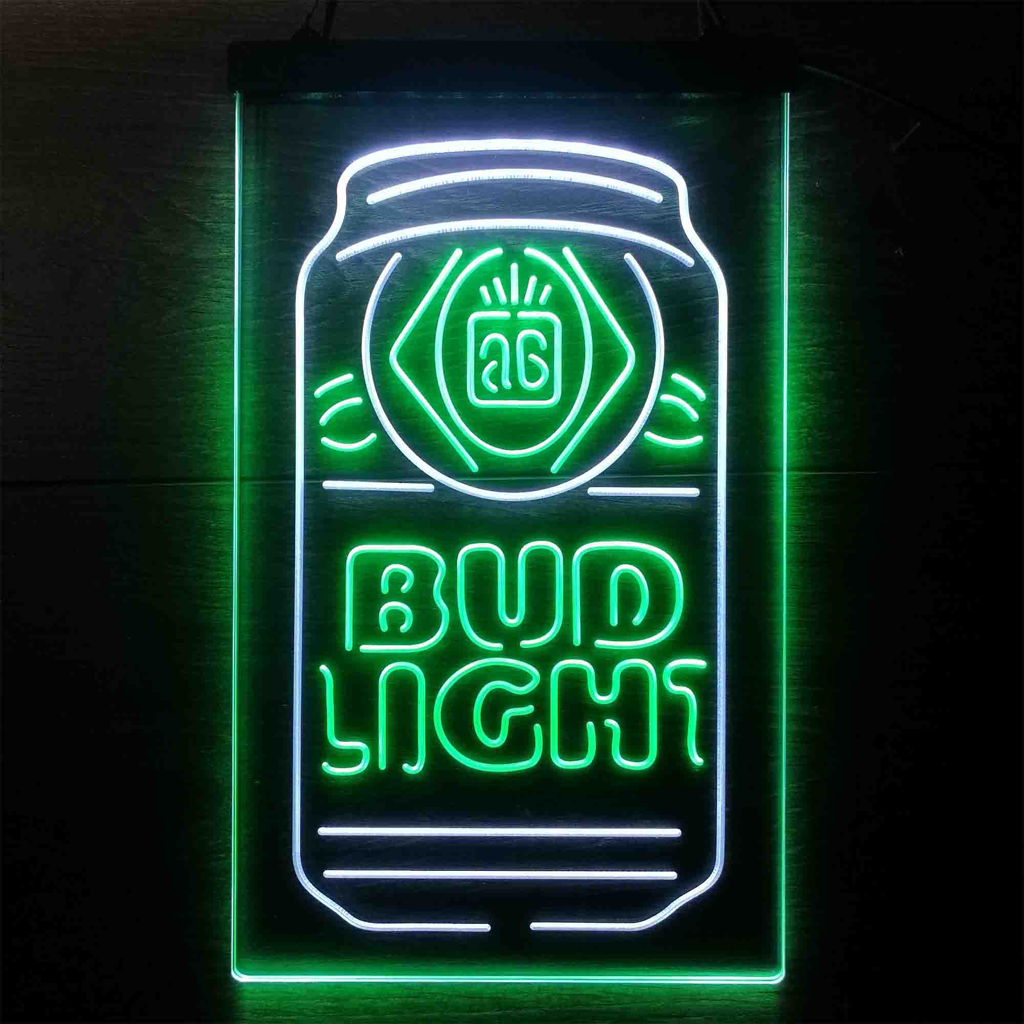 Bud Light Bottle Vertical Beer Neon-Like LED Sign - Image 6