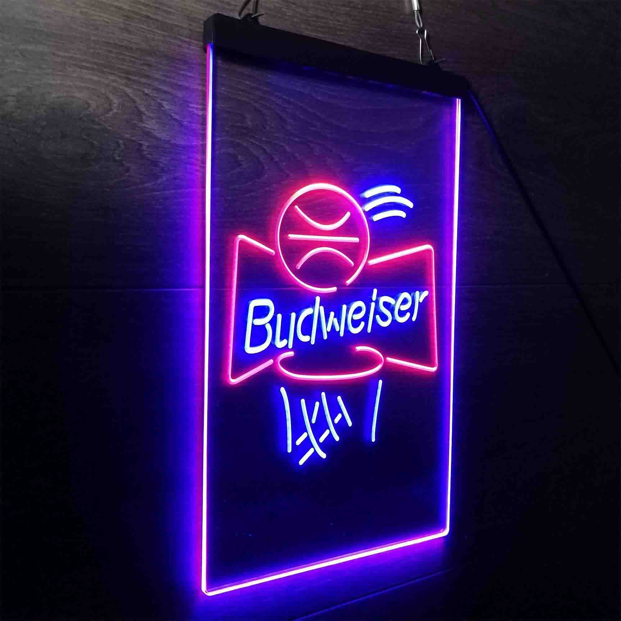 Budweiser Basketball Net Neon-Like LED Sign - Image 14