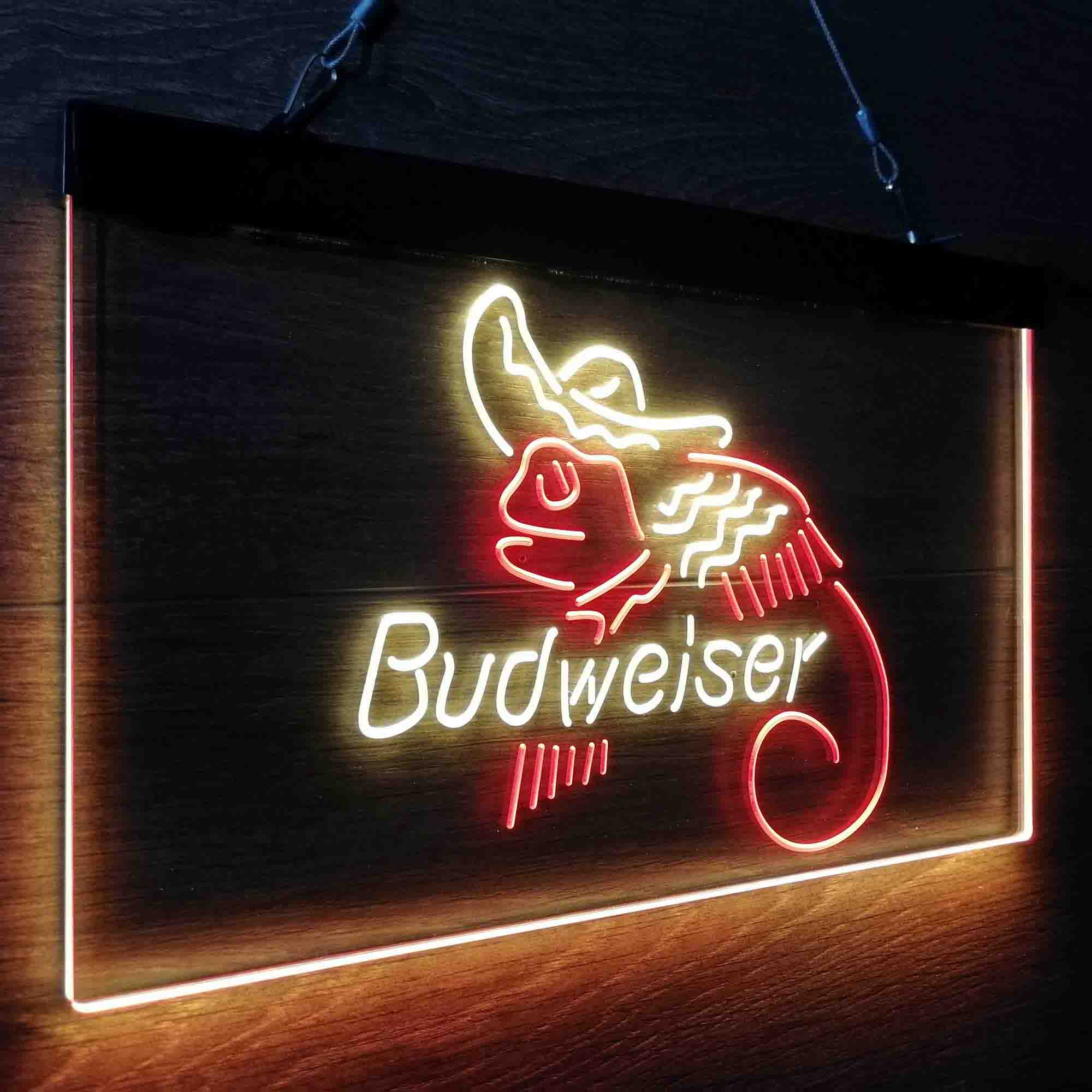 Budweiser Lizard Cowboys Mexico Neon-Like LED Sign - Image 23