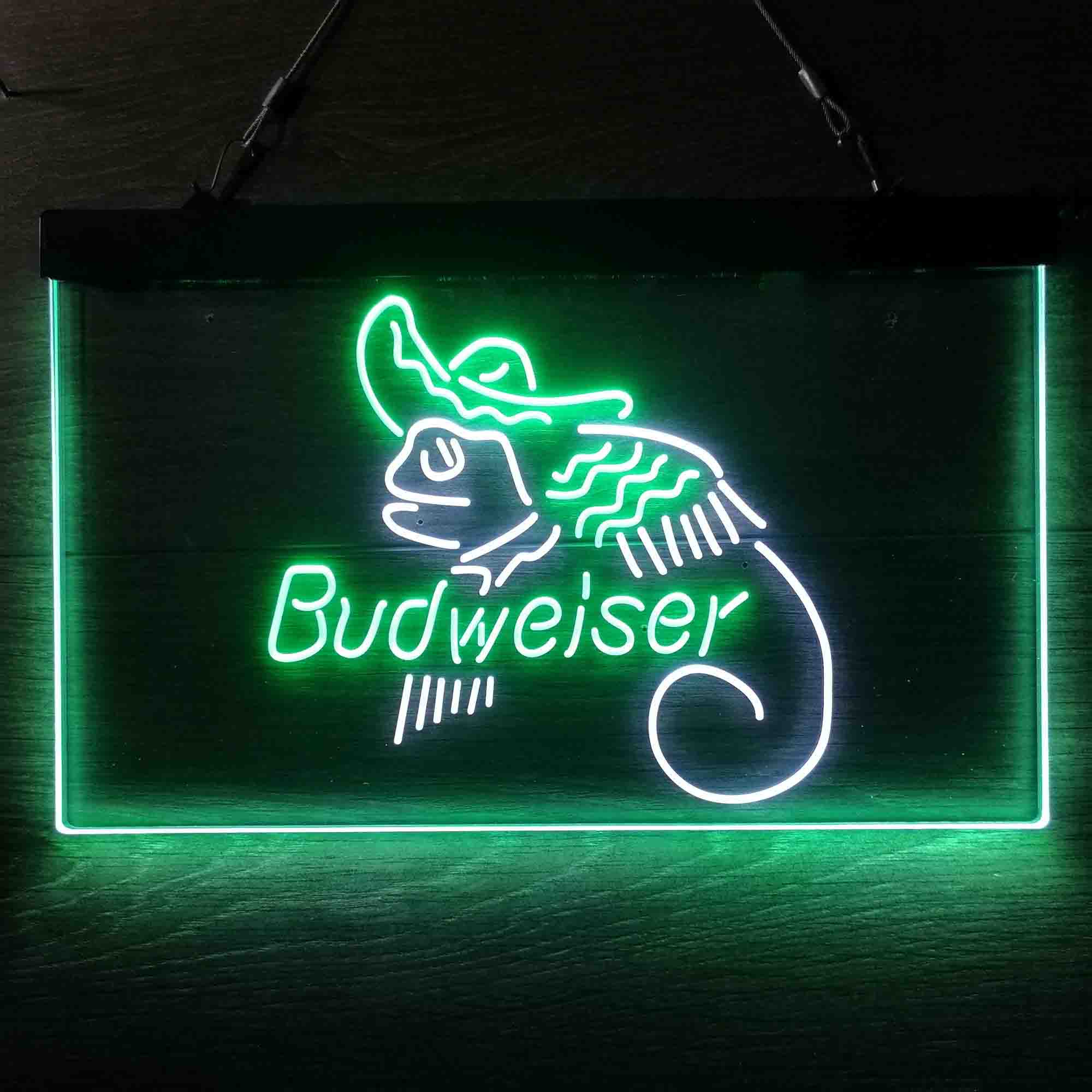 Budweiser Lizard Cowboys Mexico Neon-Like LED Sign - Image 3