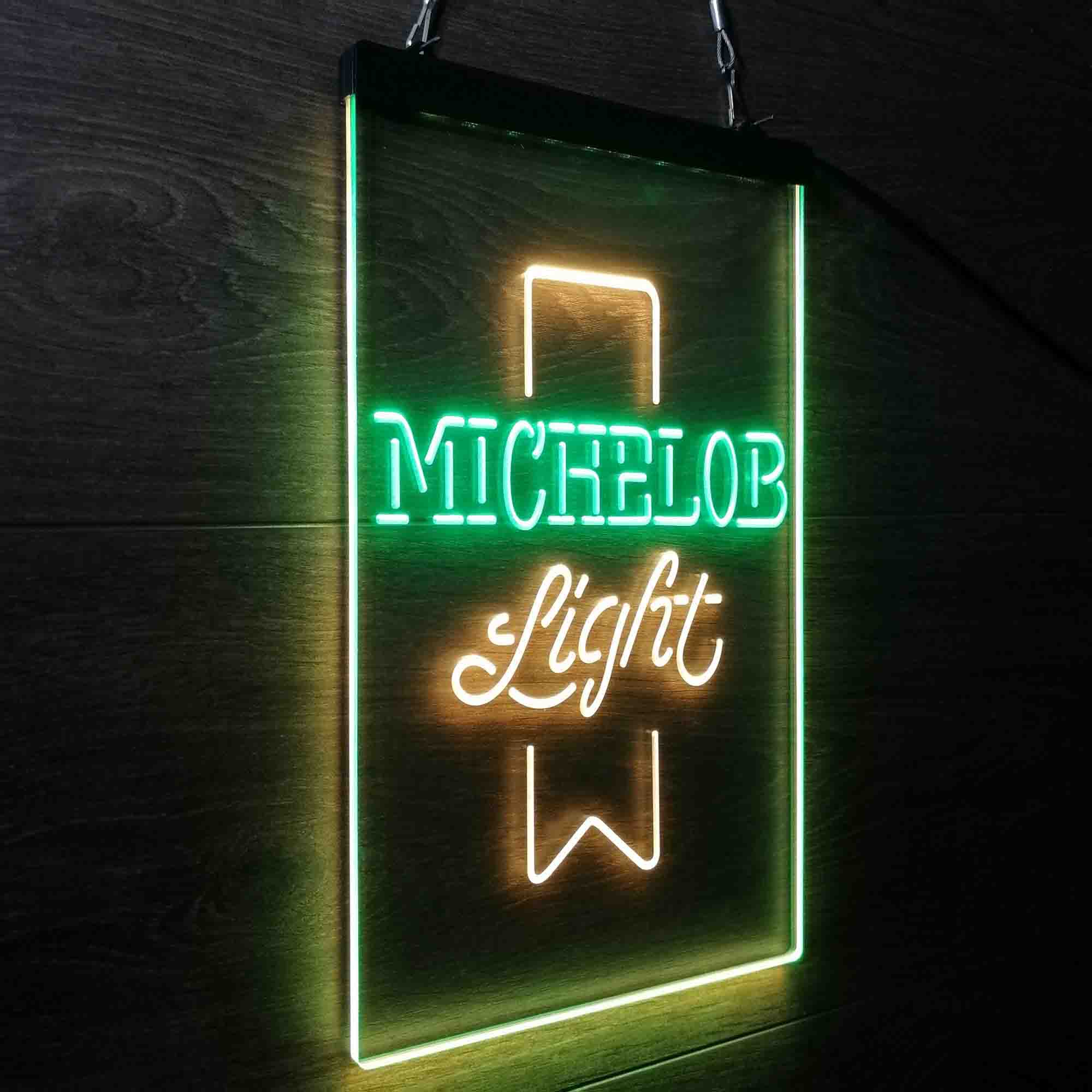 Michelob Light Red Ribbon Neon-Like LED Sign - Image 20