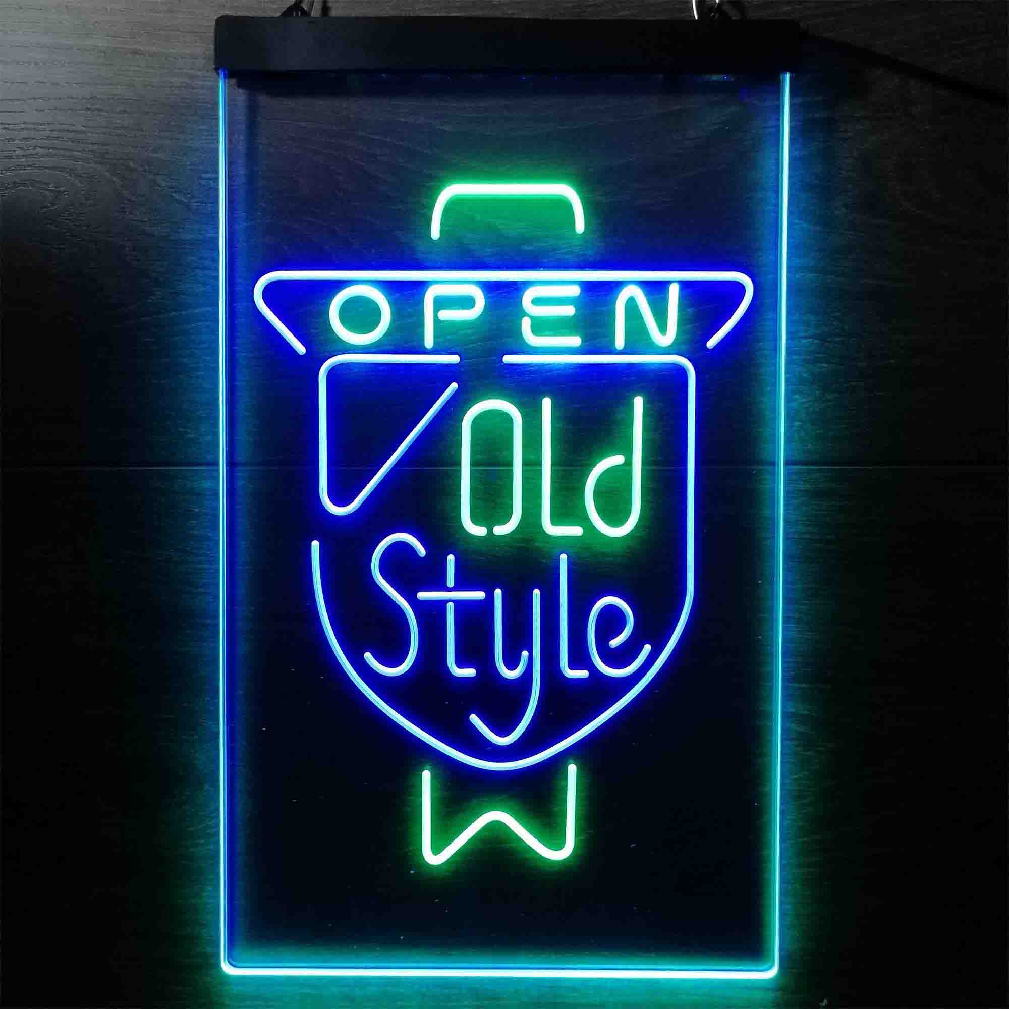 Old Style Beer Open Neon-Like LED Sign - Image 3